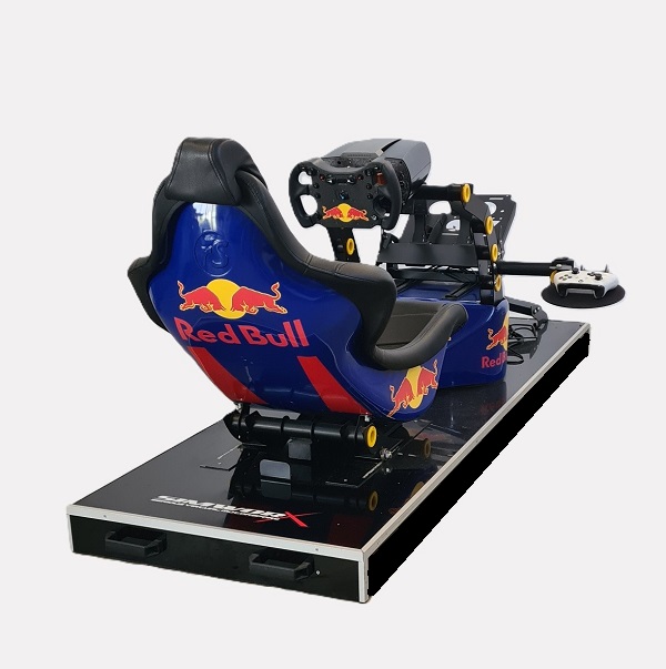 20250402_150129 Resale driving simulator setup with adjustable seat and pedals